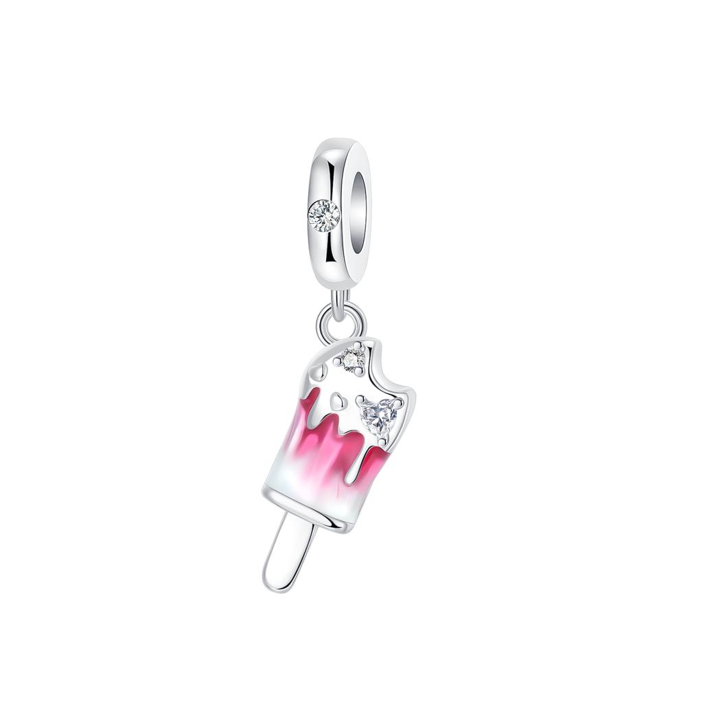 Ciondoli Fiocchi di Neve Campanelline Argento 925 Pupazzo di Neve Invernale Diamante Perline Fai da Te Per Braccialetti Parti Collane Gioielli Raffinati