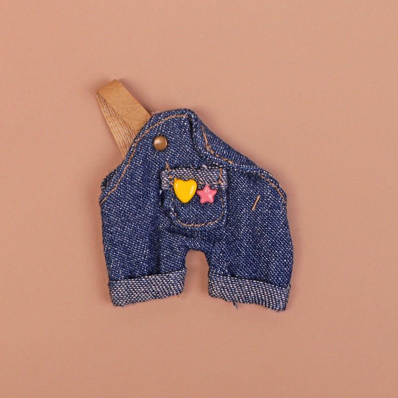 

ob11 baby coat lapel sweater one-shoulder suspenders set 1/12 plain body doll clothes doll accessories ob11