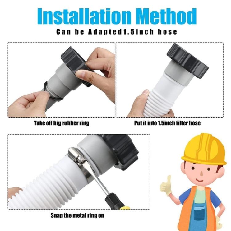 Schwimmbadpumpe Ersatzschlauch Filterpumpe Schlauch Für Poolpumpe Filterschlauch