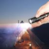 LED Handheld Flashlight USB Charging Portable 3 Gear Adjustment Zoomable Small Flashlight for Camping
