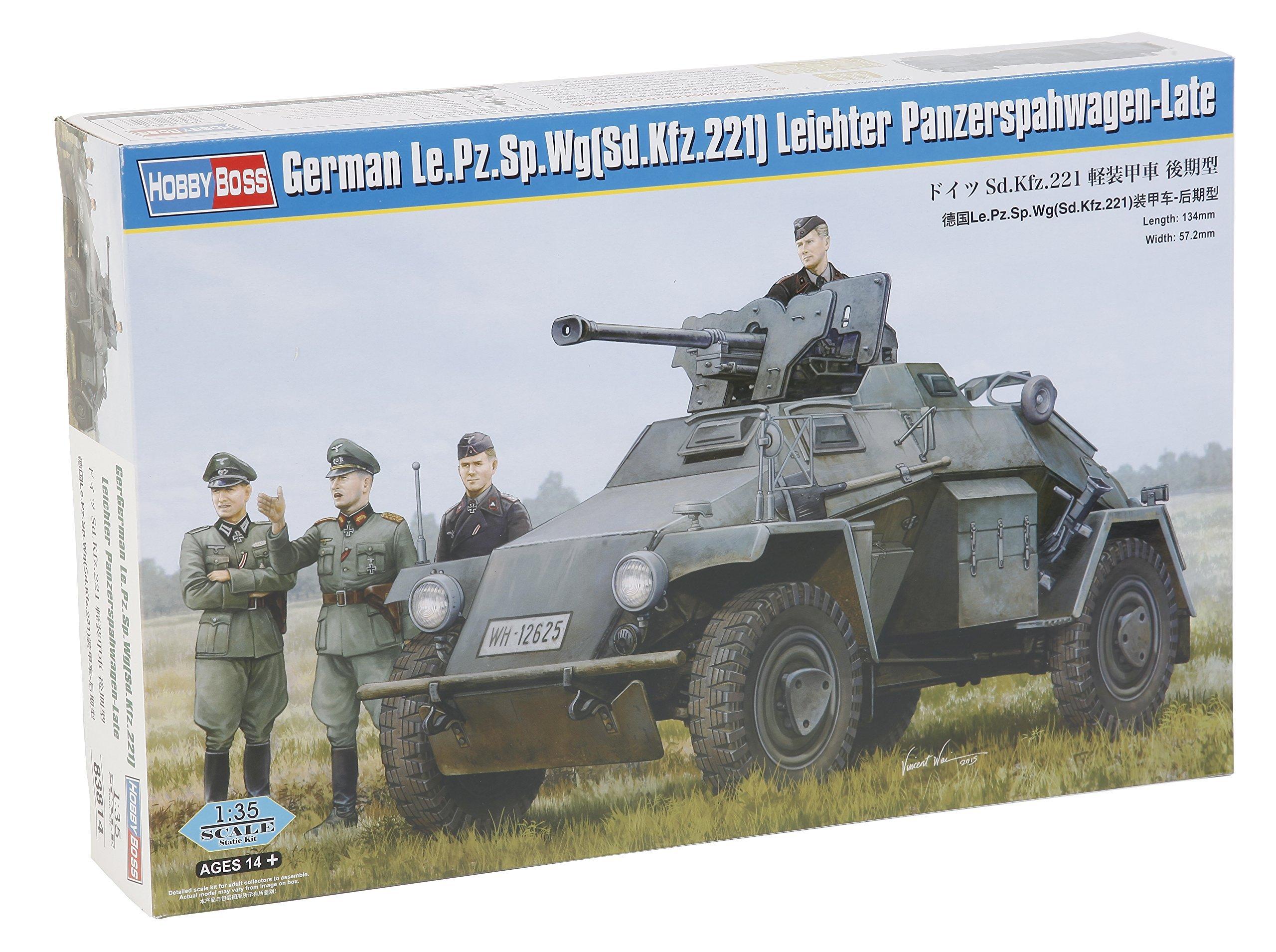 

Hobby Boss 83814 German Light Armored Car Late Model 1/35 Sd.Kfz.221