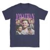 Unisex s Jonathan Bailey Actor T Shirt Cotton Clothing Awesome Short Sleeve Round Collar Tees Plus Size TShirt
