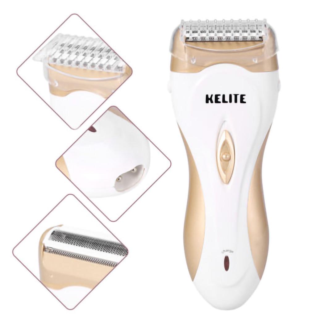 Depiladora corporal eléctrica recargable para mujer