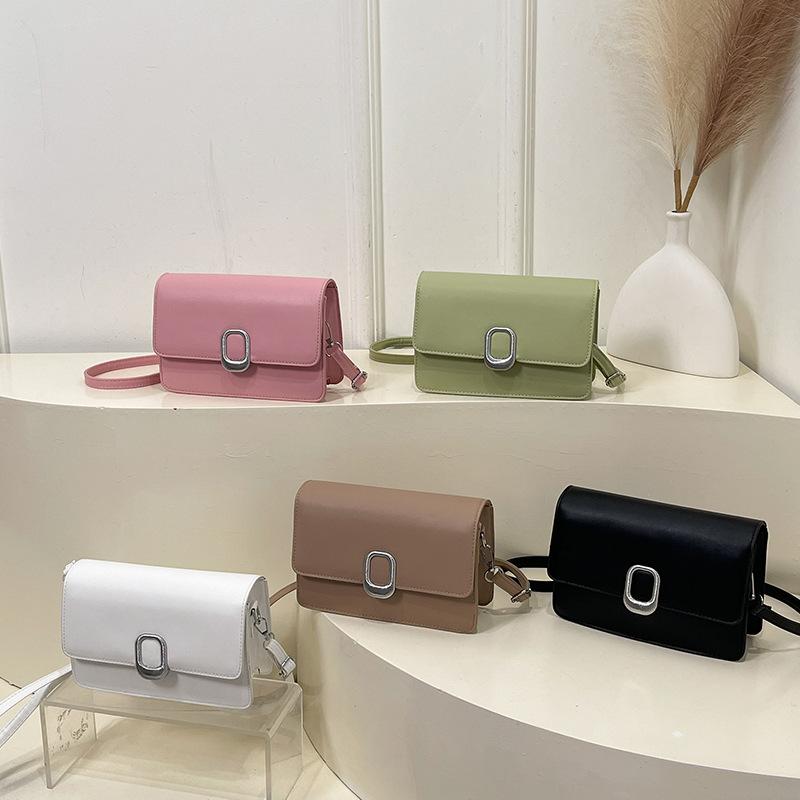 Superhet liten väska för kvinnor Vår och sommar Retro Mångsidig Ny Mode Enaxel Crossbody-väska för kvinnor