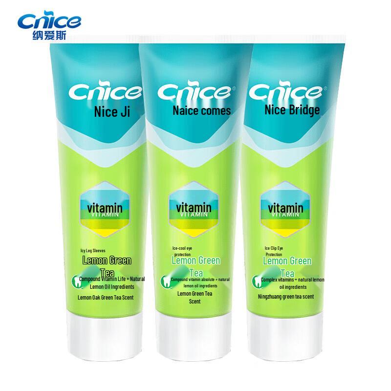 Nice Lemon Green Tea Toothpaste