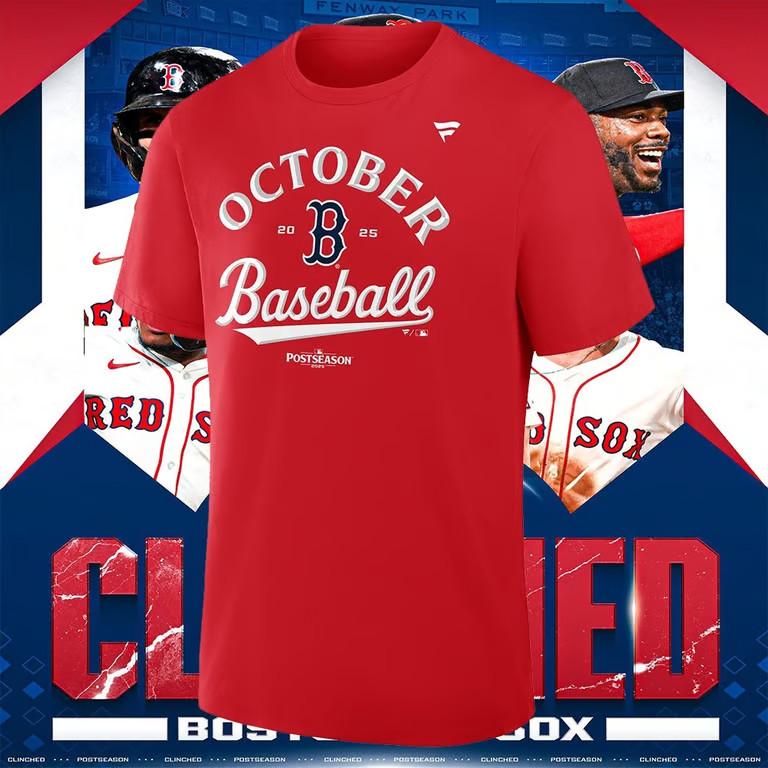 Red Sox October Baseball 2025 T-Shirt Unisex T-Shirt XXXXL