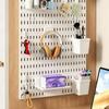 Organizador de Tablero Perforado Estante de Almacenamiento Montado en Pared Estante Colgante Accesorios para Tablero Perforado Decoración del Hogar Exhibición