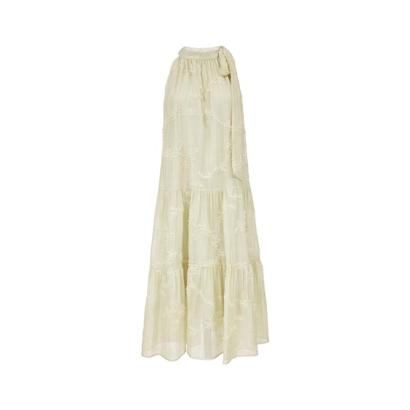 VEROMODA 2025 Spring Embroidered A-Line Dress