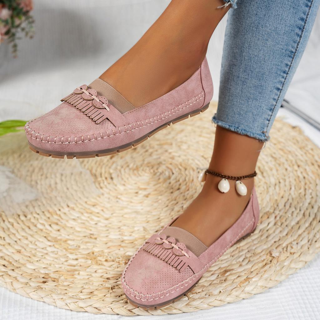Foreign trade explosion loafers summer new European and American large-size flat-bottomed fly-woven single shoes women's one-pedal Doudou shoes