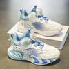 Children Basketball Shoes Winter Breathable Cushioning Leather Lightweight Outdoor Sports Shoes New Student Running Shoes