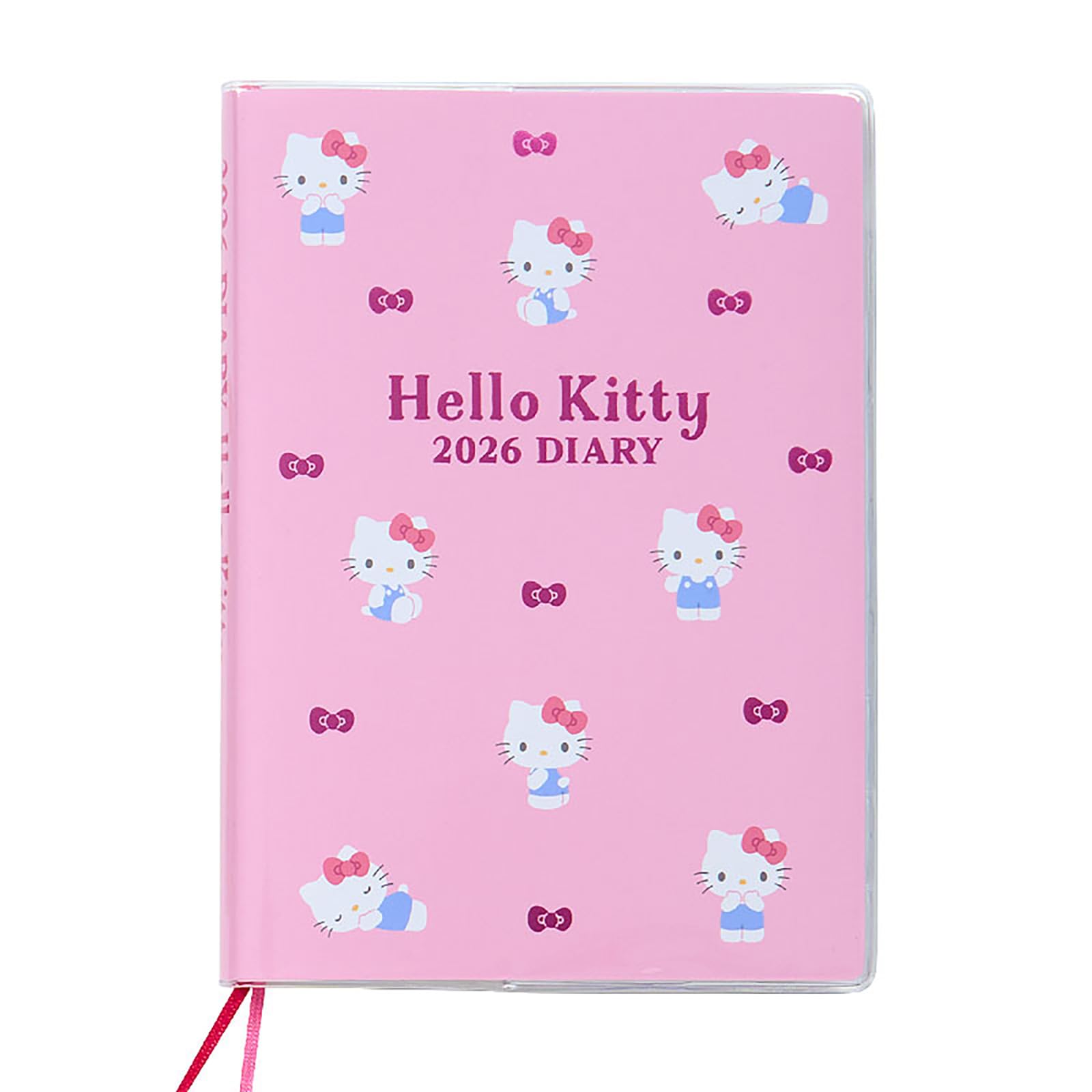 

Sanrio B6 Diary 2026 Hello Kitty Paper October Start Planner Schedule Planner Diary 623172 (Horizontal Ruled)