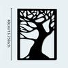Metal Tree Outline Wall Art Heavy Duty Rust Proof Minimalist Design Farmhouse Decor Holiday Gift