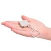 Light Weight Measuring Tape With Secure Keychain And Flexible Steel Blade Construction Retractable Ruler