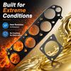 Upper Fuel Injection Plenum Gasket Set, Upper Intake Manifold Gasket Compatible with Honda Odyssey Accord Pilot Acura MDX TSX RL TL Replace # MS