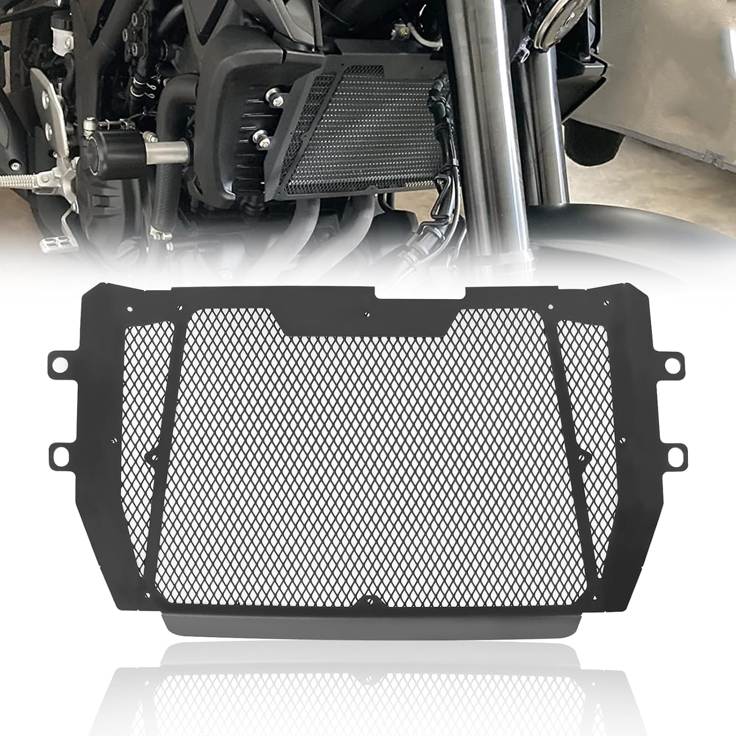 

Radiator Guard for MT-03 MT-25 2015-2026, Motorcycle Grille Protective Cover Compatible with Yamaha MT03 MT25