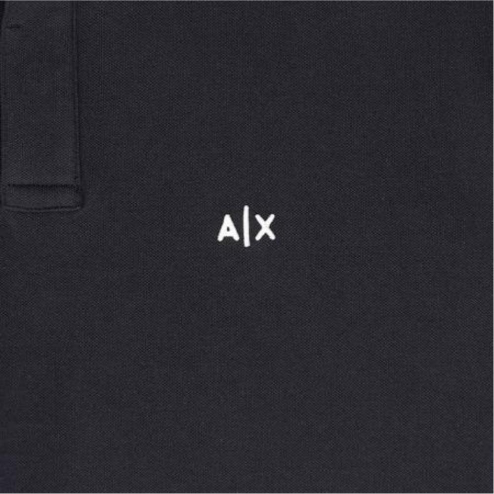 Armani Exchange Cotton Logo Embroidered Short Sleeve Polo Shirt Men Tops XM001287-AF17321-UB101
