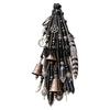 Regalo da Strega per Compleanno, Campanello da Porta da Strega Decorazione,acchiappasole Boho, Carillon a Vento Retrò, Carillon Stella Pentagramma Luna Decorazione per la Casa Ornamento da Appendere