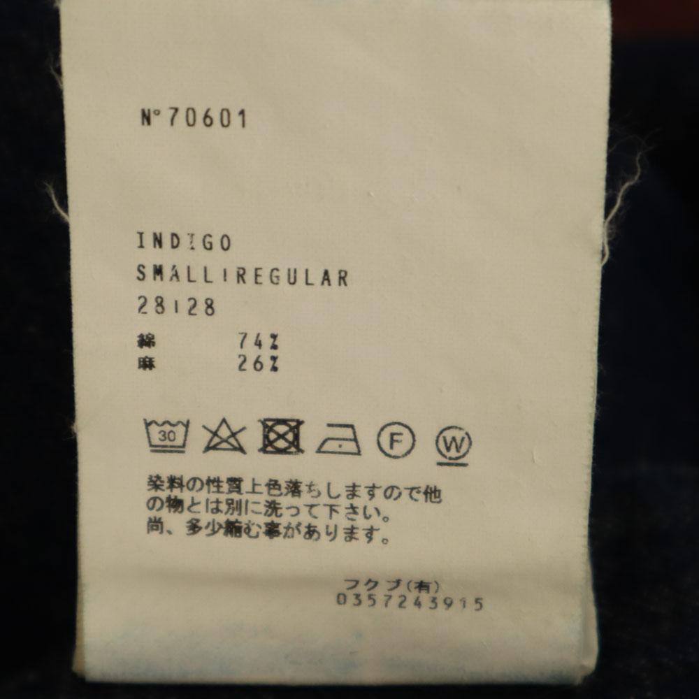 YAECA Made In Japan Denim Pants Navy LIKE WEAR Men's Used