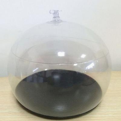 Kappenständer Leicht aufzublasen Tragbar Langlebig Luftaufblasbar PVC Transparent Hutständer für Einkaufszentrum