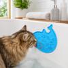 Pet Slow Food Mat with Suction Cups, Whale Shape Slow Feeding Mat for Prevent Choking Anxiety Relief, Non-Slip Silicone Lick Mat for Dogs And Cats