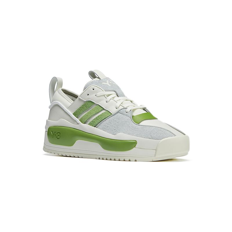 adidas Y-3 Rivalry Team Rave Green Unisex Sneakers Cream Off-White Wonder-Silver ID7931