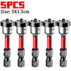 10/1PCS Magnetic Positioning Screwdriver Bits Magnet Collar Hex Shank Drywall Screws Locating Batch Head Power Drilling Tools