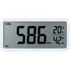 Kingjim Velký monitor CO2 Bílý CD100-W