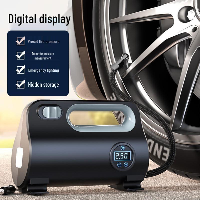 Portable Multifunctional Car Air Pump for Small Cars