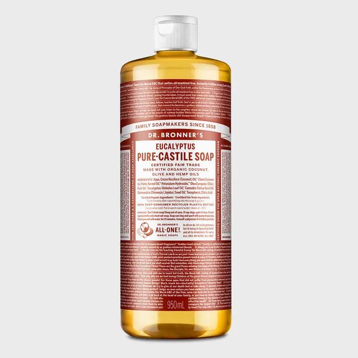 [Face & Body Cleanser]_Eucalyptus Pure Castile Soap 950ml