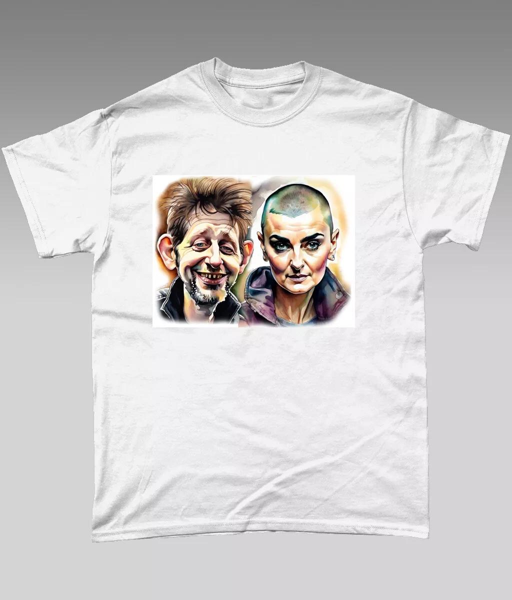 

Карикатурная футболка Sinead O Connor и Shane MacGowan Pogues 4XL