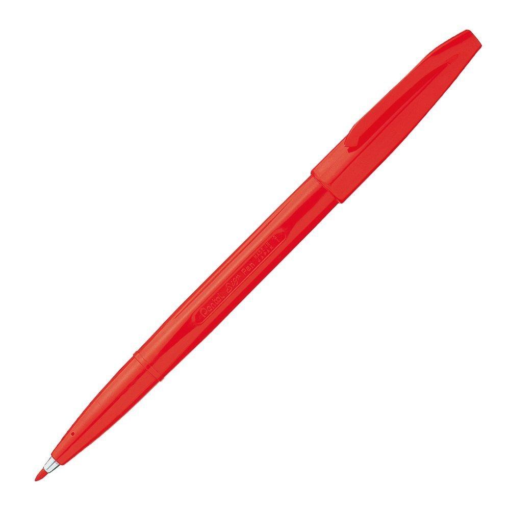 

Pentel Signature Pen Red, набор из 10 шт., на водной основе, S520-BD