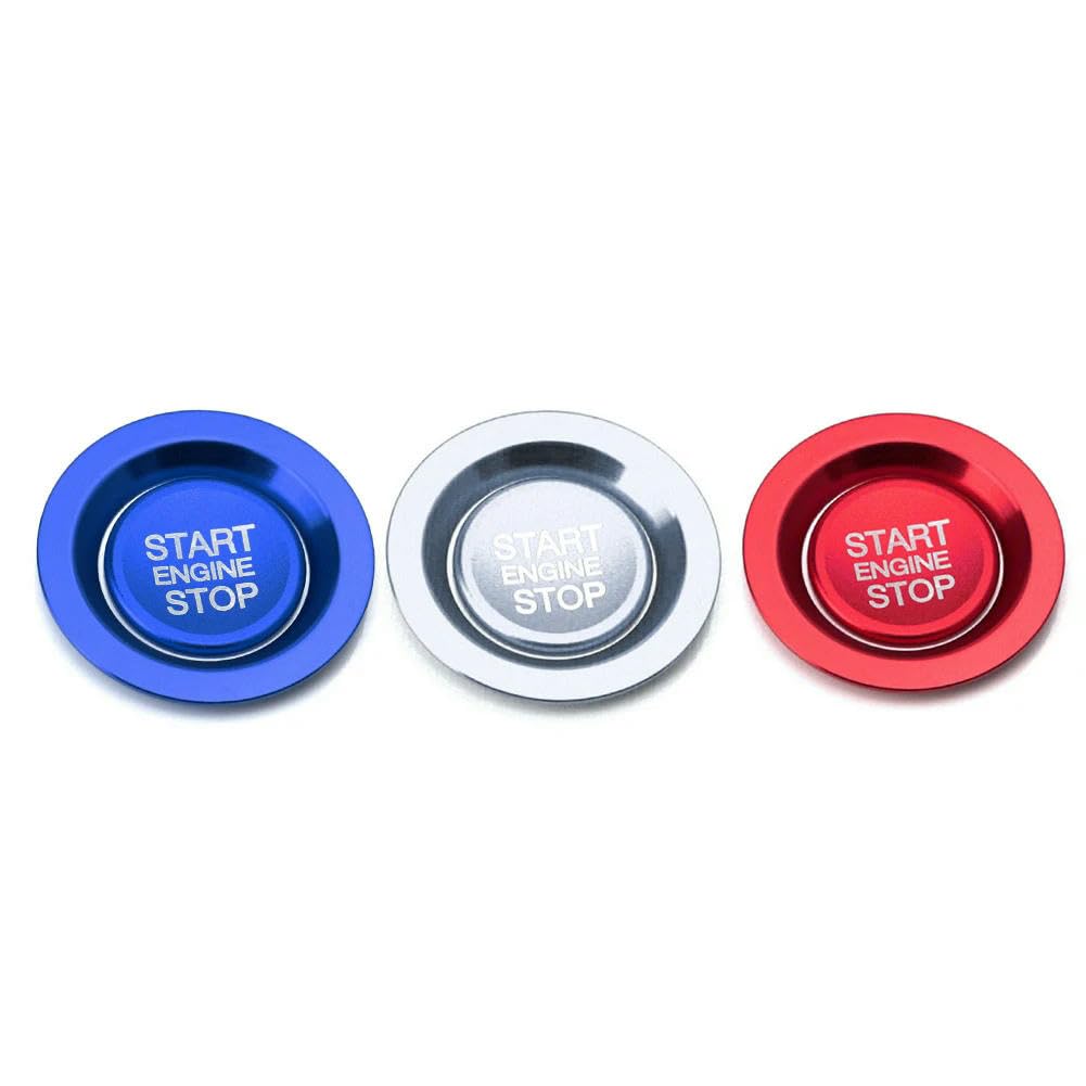IPUDIS Car Start Stop Engine Ignition Push Button Ring Cover