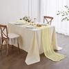 Semi-Sheer Gauze Table Runner, Cheesecloth, Wedding Table Path, Tulle Layout, Event Designing Kitchen Dining Decor  