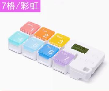 

Intelligent timed medicine box, portable and detachable alarm clock, packaged medicine box, medication reminder device