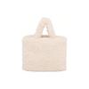 Prada Metal Triangle Logo Adjustable Detachable Logo Print Shoulder Strap Fabric Crossbody Tote Bag Women handbags Beige 1BG428_2FLI_F0018_V_NOO