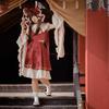 [Milky Time] Hakurei Reimu Cosplay Anime Halloween Damen Lolita Schreinmädchen (XL)