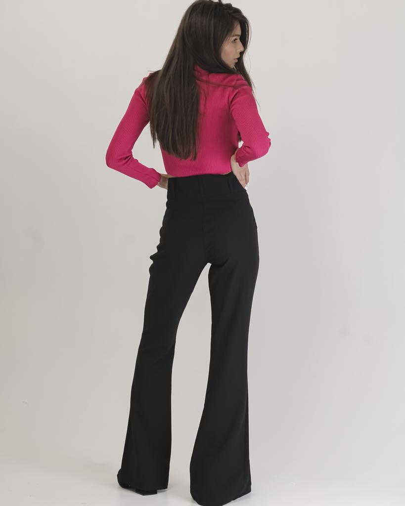 High-waisted Trousers Fi More 1193 36 Black