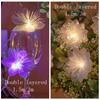 LED Fiber Optic Flower String Lights Battery Powered Christmas Tree Flower Lights Fairy Lamps  Home