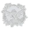 Flower Fairy Silicone Mold Flower Wreath Fondant Molds Cake Decorating Tools Cupcake Topper Candy Resin Clay Chocolate Gumpaste Mold