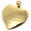 Les Trésors De Lily [M8737] - Gold Plated 'Heart' Pendant - 28x22 Mm