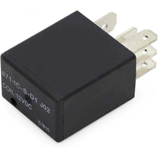 Relay Switch 5DM-81950-00-00 G8HN-1C4T-DJ Ignition Relay 12VDC 5 Pin 871-1C-S-D1 (Color : 1Pc)