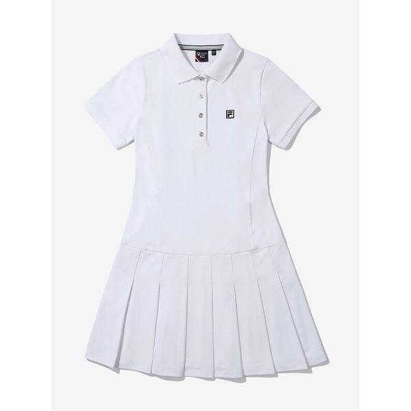 Fila Pleated Collar Dress