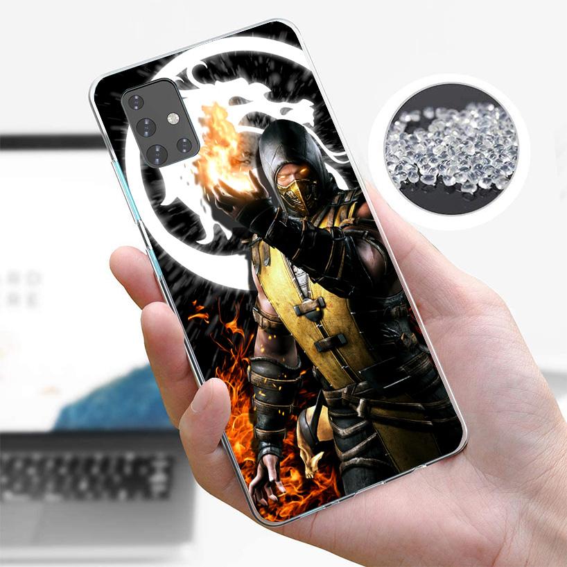 Mortal Kombat Phone Case For Samsung Galaxy A52 A32 A22 A12 A51 A31 A50S A30S A20S A10S Note 20 Ultra 10 Plus S10 A72 A71 Galaxy