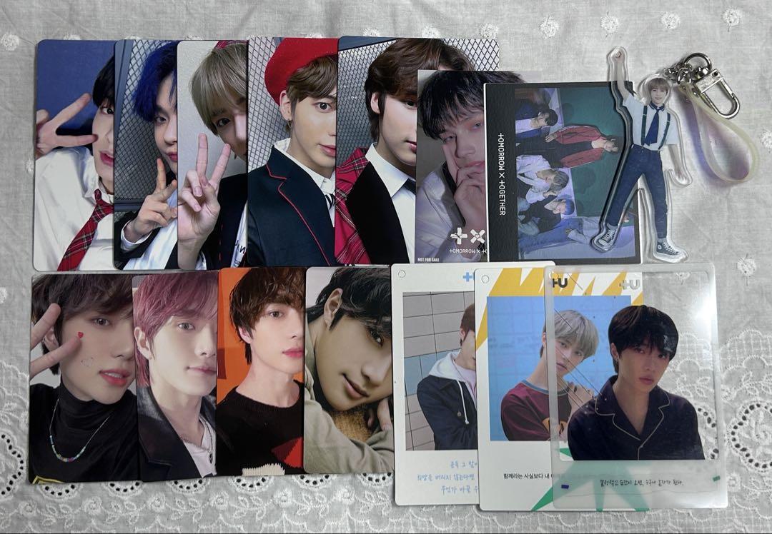 

[USED] txt Beomgyu Penlight Trading Card Acrylic Sticker Bulk Sale