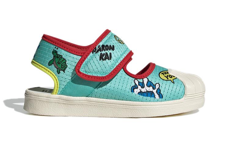 adidas Originals SUPERSTAR 360 Kindersandalen Seeblau Kinder im Alter von 3 7 Jahren FX4857