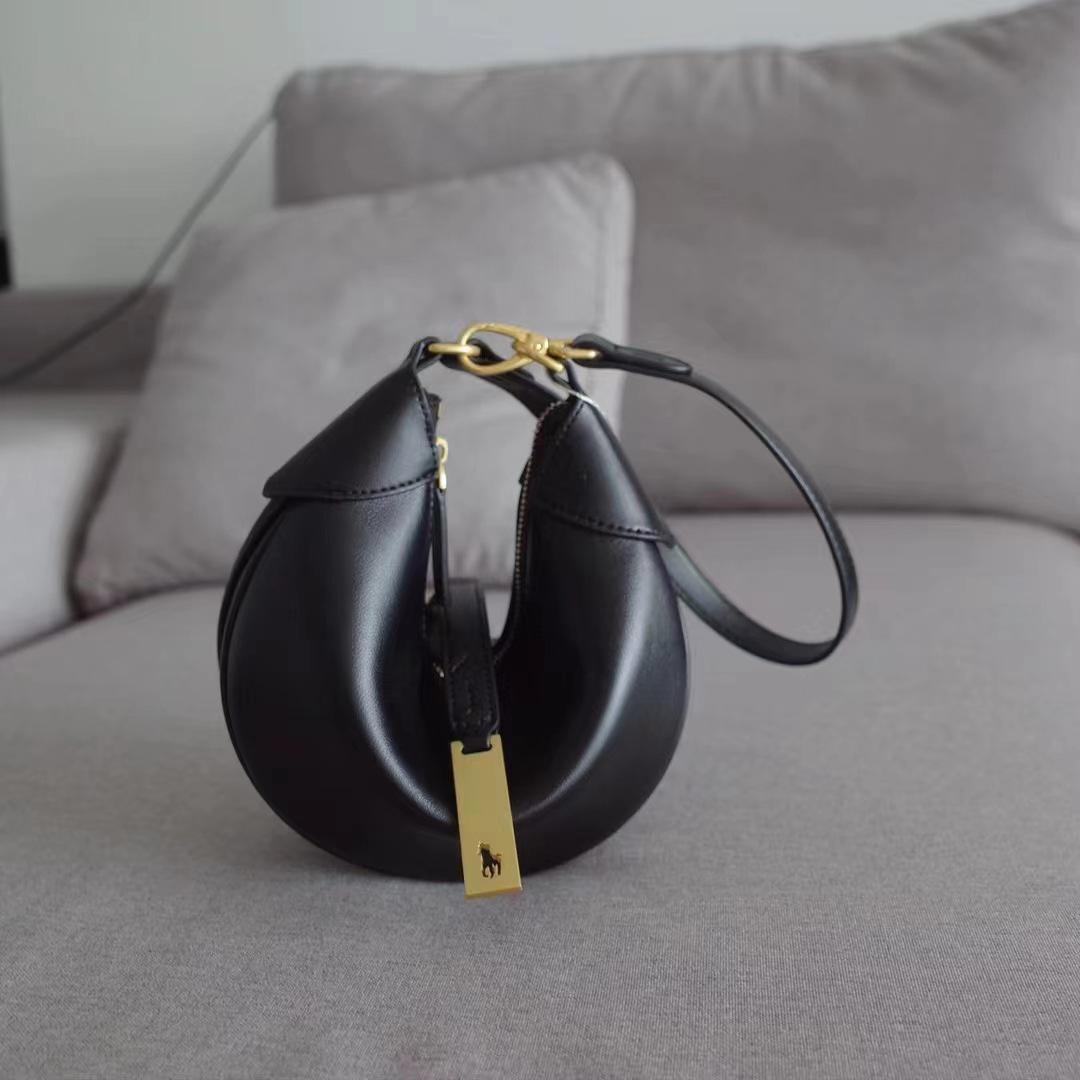 

Сумка-седло из коровьей кожи Song Yanfei большой вместимости Small: 26*20.5*3cm, Large: 38*36*10cm