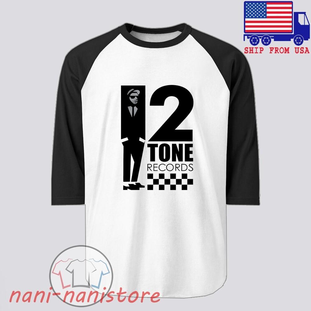 Tone Records The Specials Men#039;s Raglan Black Size S2XL Unisex T-Shirt XXL