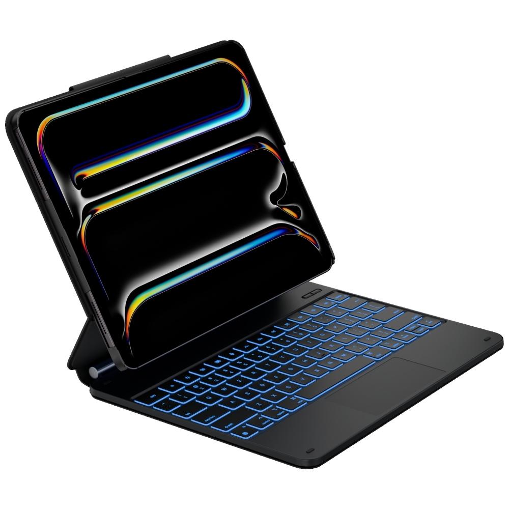 Etui Typecase Edge + z klawiaturą do     iPad Air 13" 2024/2025 czarny