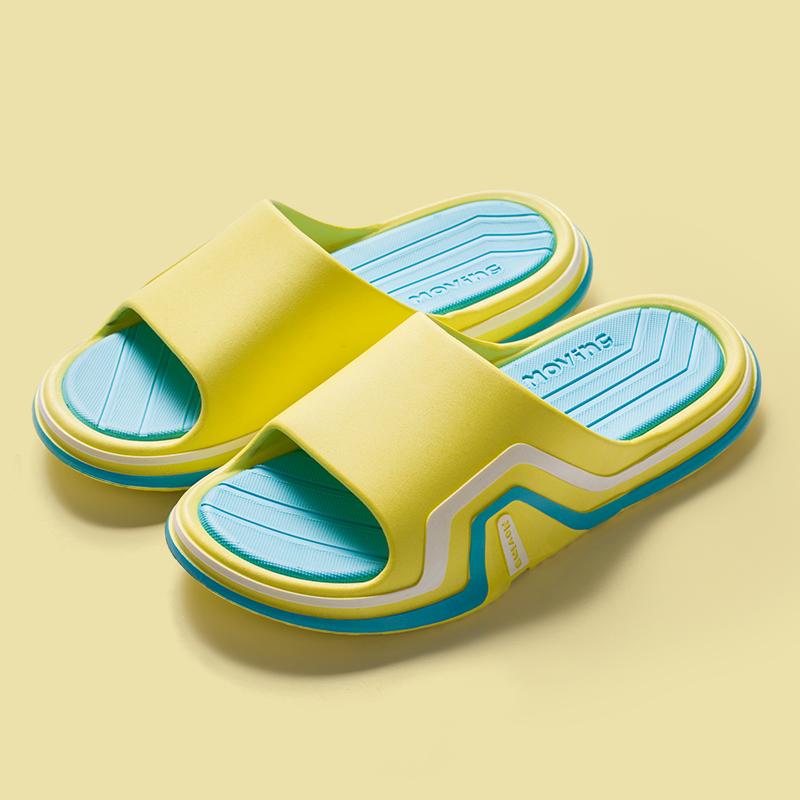 

Спортивные тапочки для мужчин, летняя уличная обувь для мальчиков, модные мужские сандалии для дома 36-37 жёлтый