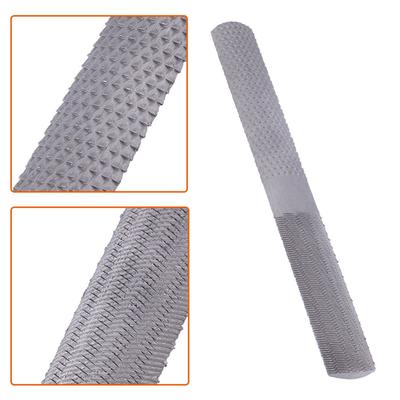 Raspel Feile Stahlraspel 4 in 1 8 Zoll/200 mm Stahl Flachraspelfeile Halbrund Schreinerei Holzbearbeitung Holz Handwerkzeug Holzbearbeitungs Raspel